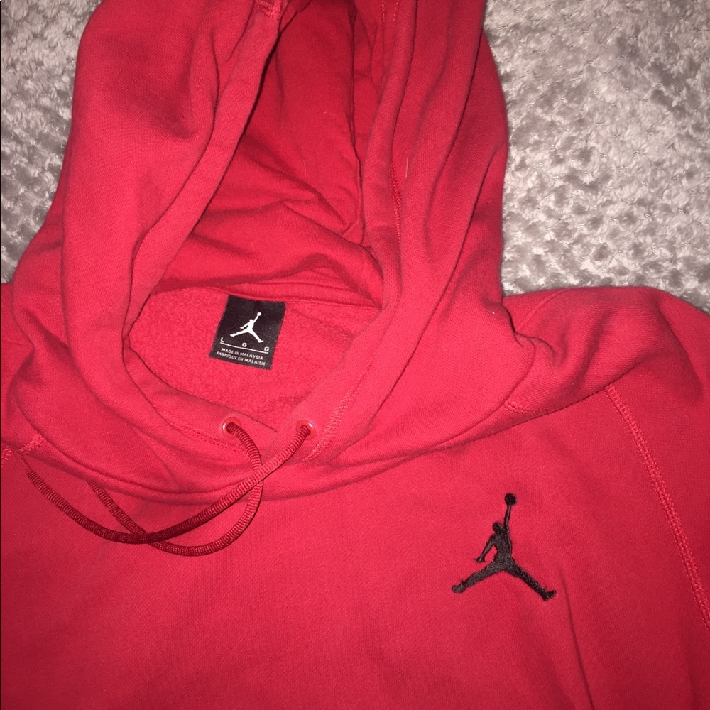 Red Jordan Hoodie